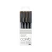 Лайнеры Copic Multiliner warm grey серый мокрый 4 шт