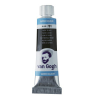 Краска акварельная Van Gogh № 701  Черная слоновая кость туба 10 мл.