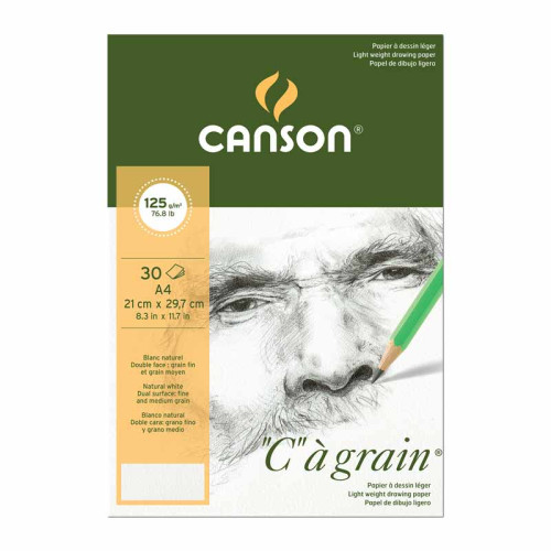 Альбом для эскизов Canson C a Grain 224 гр 20 листов А4
