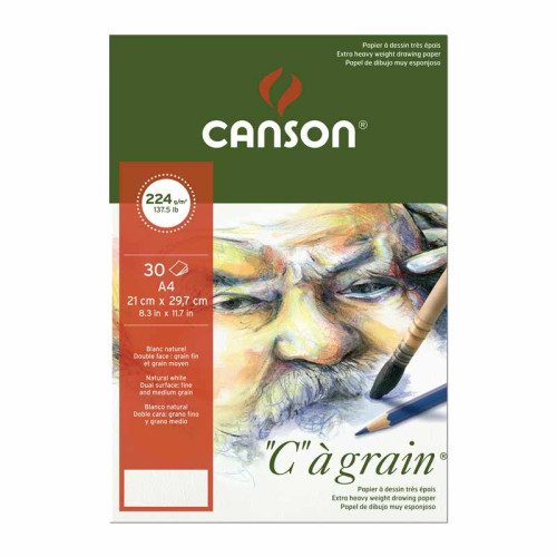 Альбом для ескізів Canson C a Grain 224 гр 20 аркушів А3