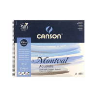 Альбом для акварелі 12 аркушів Canson Montval 300 гр, 37х46 см на спіралі