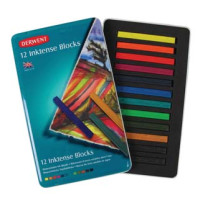 Акварельный мелок DERWENT INKTENSE имитация туши 12 шт