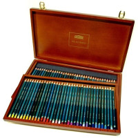 Олівці кольорові Derwent Artists 72 у дерев'яному кейсі