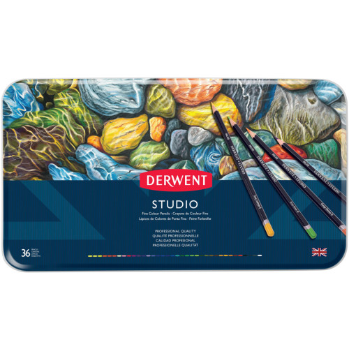 Олівці кольорові DERWENT Studio 36 кол.