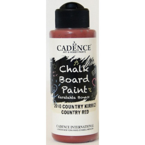 Акриловая краска Cadenсe для меловых досок Chalk Board Paint 120 мл Бордо