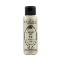 Акрилова фарба металік Cadenсe Metallic Paint, 70 мл, Бежевий