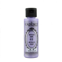 Акрилова фарба металік Cadenсe Metallic Paint, 70 мл, Бузковий