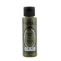 Акрилова фарба металік Cadenсe Metallic Paint, 70 мл, Зелений горіх