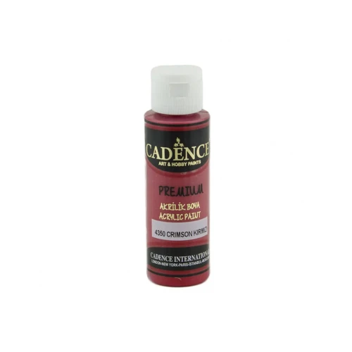Краска акриловая Cadence Premium Acrylic Paint, 70 мл, Малиновый