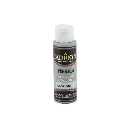 Краска акриловая Cadence Premium Acrylic Paint 70 мл Серый
