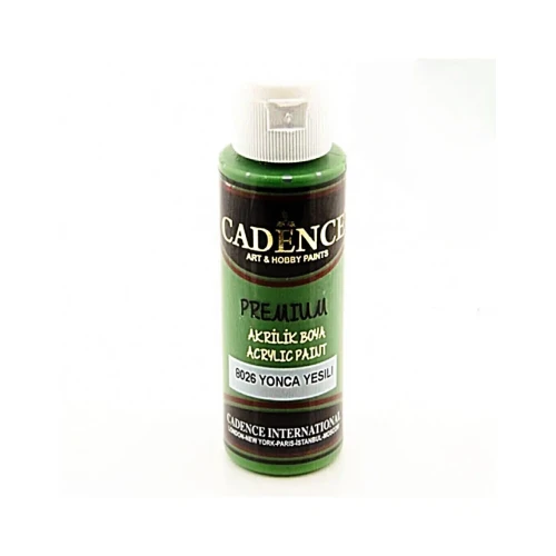 Краска акриловая Cadence Premium Acrylic Paint, 70 мл, Темно-зеленый