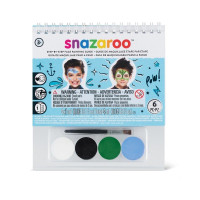Snazaroo набір фарб для гриму Boys, 4 фарби + 1 пензель