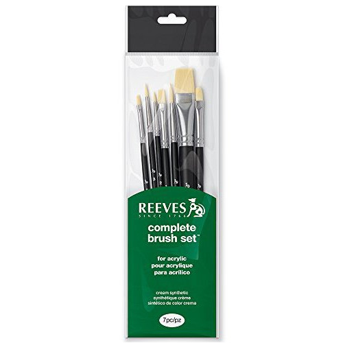 Кисти для акриловых красок Reeves  Acrylic Set, 7 шт