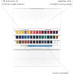 Акварельные краски Winsor & Newton 45 цветов - 0390471