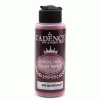 Пудра оксамитова - флок Cadence Velvet 120 мл Бургундія