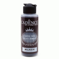 Пудра бархатная - флок Cadence Velvet 120 мл Черный