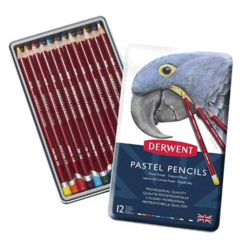 Пастельні олівці, Derwent Pastel, 12 шт 32991