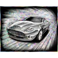 Фольга для гравюры Голография, А5, HFB2, ESSDEE