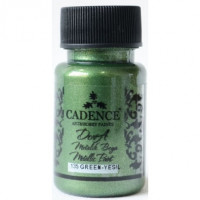 Акрилова фарба Cadence Dora Metallic Paint, 50 мл, Зелений