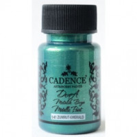 Акриловая краска Cadence Dora Metallic Paint, 50 мл, Изумруд