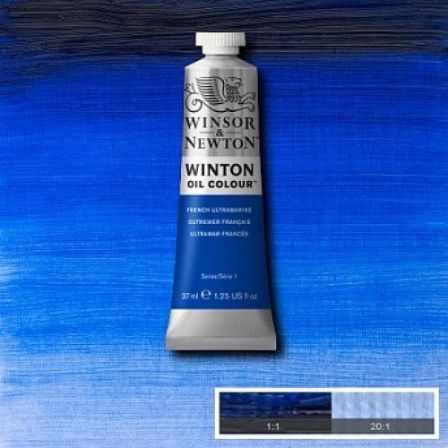 Масляная краска Winsor Newton Oil 37 мл № 263 Французький ультрамарин - 1414263