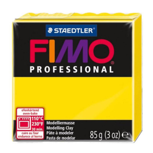 Fimo пластика Professional, Желтая, 85 г.