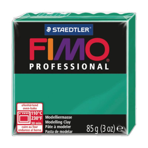 Fimo пластика Professional, Зеленая, 85 г.