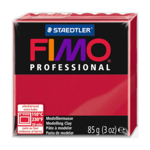 Fimo пластика Professional, Карминовая, 85 г.