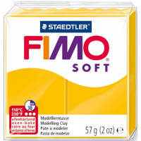 Fimo Soft, пластика мягкая, Желтая, 57 г .