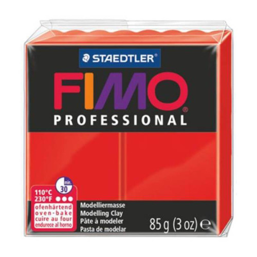Fimo пластика Professional, Красная, 85 г.