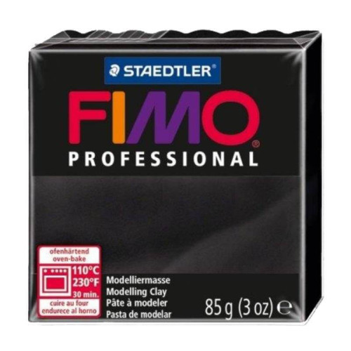 Fimo пластика Professional, Черная, 85 г.