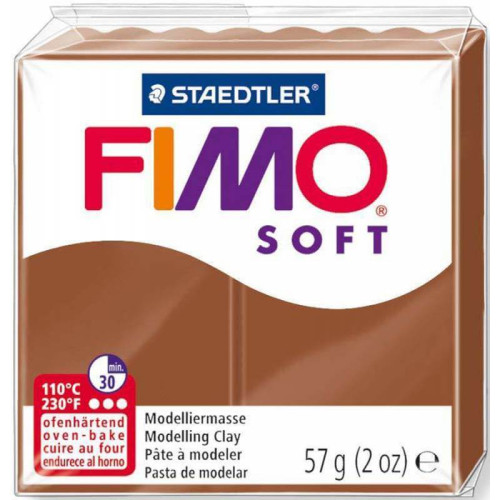Fimo Soft, пластик мякий, Карамель, 57 г.