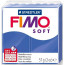 Fimo Soft, пластика мягкая, Синяя блестящая, 57 г.