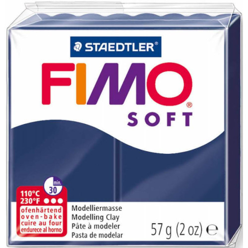 Fimo Soft, пластика мягкая, Синя королевская, 57 г.