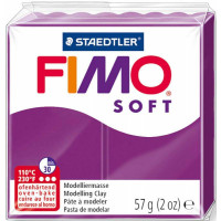 Fimo Soft, пластик м'який, Фіолетовий, 57 г.