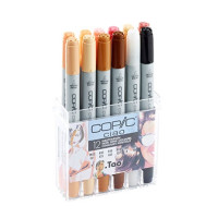 Маркери Copic Ciao Skin Tones 12 шт