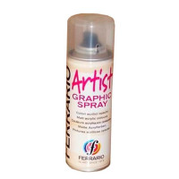 Лак-спрей прозрачный Ferrario глянцевый Transparent glossy varnish, 200 мл