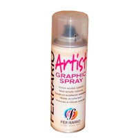Лак-спрей прозорий Ferrario сатиновий Transparent satin varnish, 200 мл