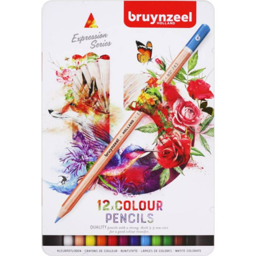 Карандаши Bruynzeel цветные в наборе EXPRESSION, 12 шт