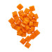 Мозаїка Folia Mosaic-glass tiles 200 гр, 10x10 мм (300 шт) №40 Orange (Помаранчевий)