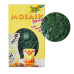 Мозаїка Folia Mosaic-glass tiles 200 гр, 10x10 мм (300 шт.) №58 Fir green (Темно-Зелений)