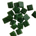 Мозаїка Folia Mosaic-glass tiles 200 гр, 10x10 мм (300 шт.) №58 Fir green (Темно-Зелений)