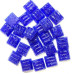 Мозаика Folia Mosaic-glass tiles 200 гр, 10x10 мм, (300 шт), №36 Ultramarine (Ультрамариновый)