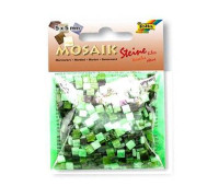 Мозаїка Folia мармурова Marbled assortments 45 гр, 5x5 мм (700 шт) №03 Green (Зелений)