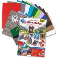 Набір дизайнерського паперу Folia Creativity Set Alpine charm (Альпійський шарм, 40 л)