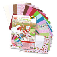Набор дизайнерской бумаги Folia Creativity Set Mother's Day (День матери, 312 л)