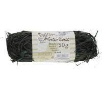 Рафія Folia в мотках Raffia-natural quality 50 гр №58 Firgreen Темно-Зелений