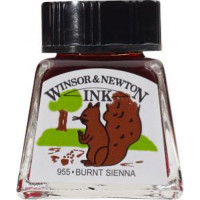 Туш Winsor Newton, Drawing Inks 14 мл №074 Сієна