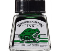 Туш Winsor Newton, Drawing Inks 14 мл №046 Зелений