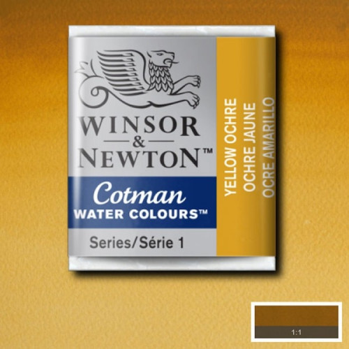 Акварельная краска Winsor & Newton, № 744 Желтая охра